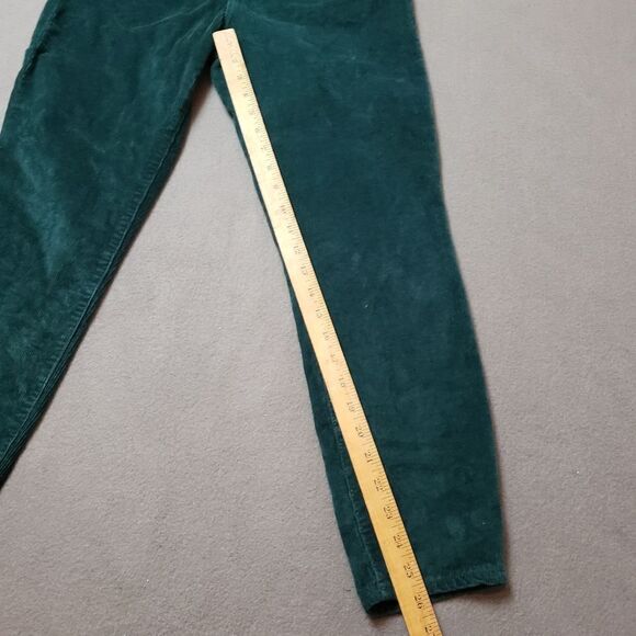 Lucky Brand Cords Ava Skinny Green Corduroy Pants - Picture 13 of 15